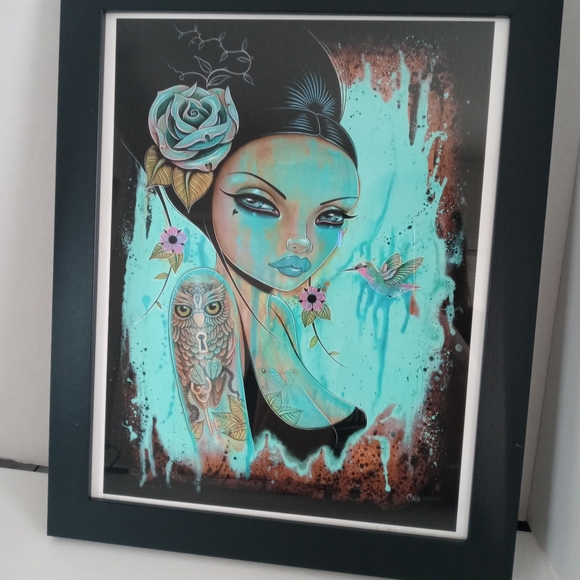 Rare Limited Edition Caia Koopman Signed And Numbered Art Framed Print. - Picture 11 of 11